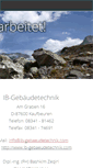 Mobile Screenshot of ib-gebaeudetechnik.com